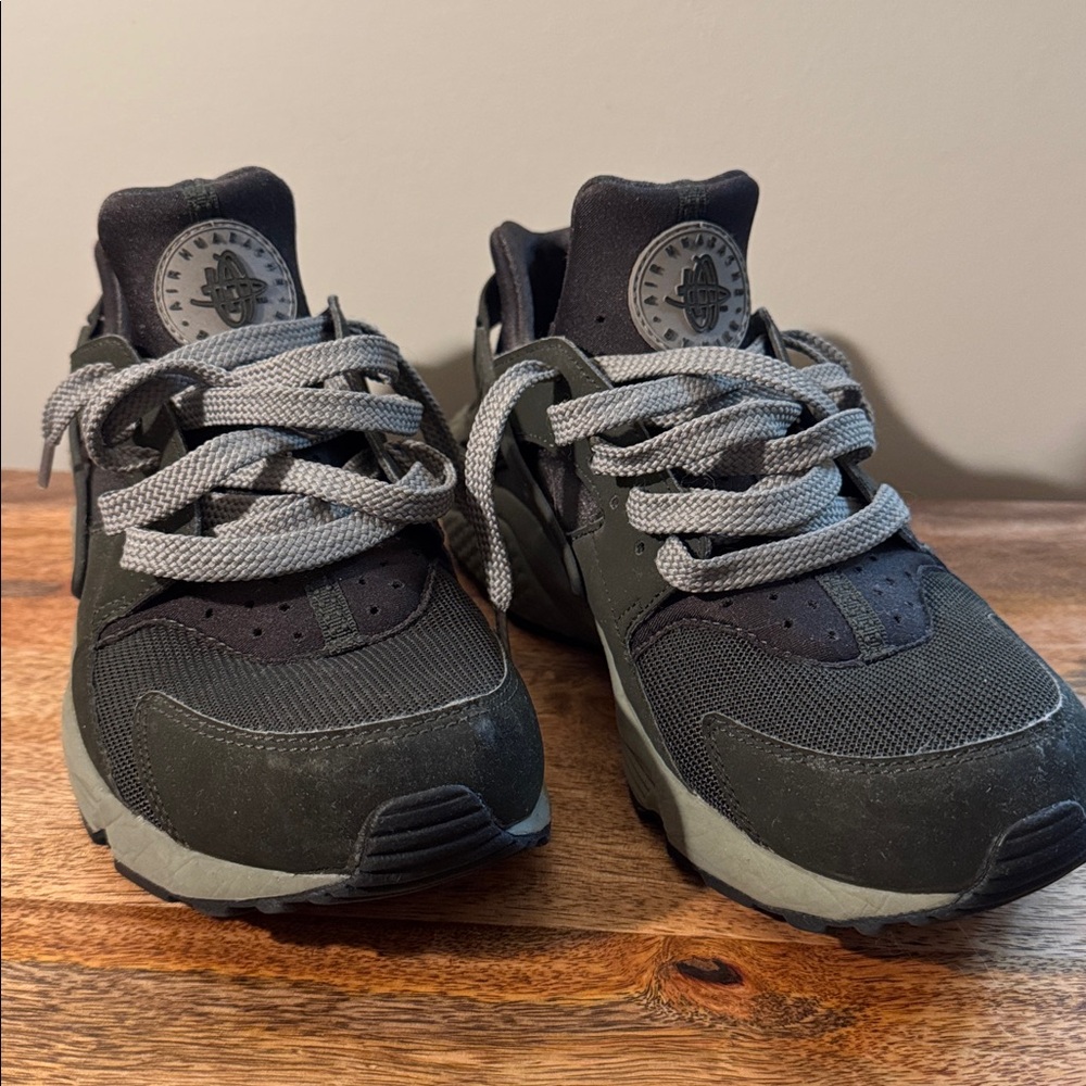 Olive Nike Air Huarache Sneakers